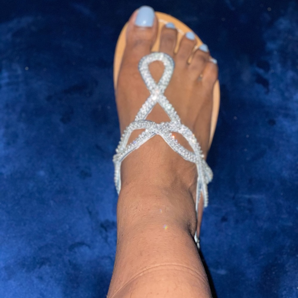 Silver Sandals